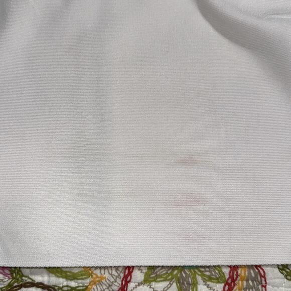 Twelfth size large puff sleeve white crop top off the shoulder adjustable straps - Picture 7 of 12